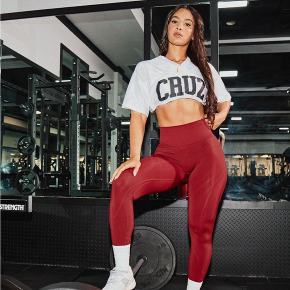 Gymshark x Analis Cruz Mesh Top - White - Picture 5 of 6